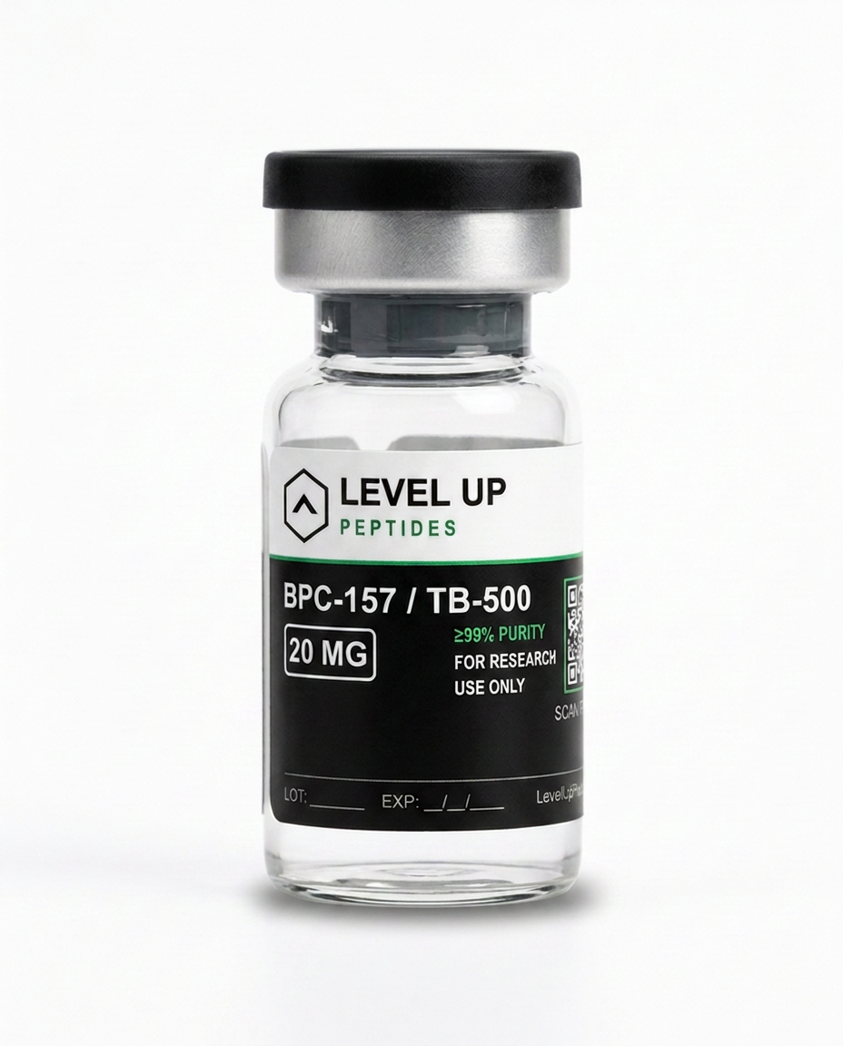 BPC-157 / TB-500 research peptide vial